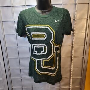 Nike Green small Baylor University t-shirt.
